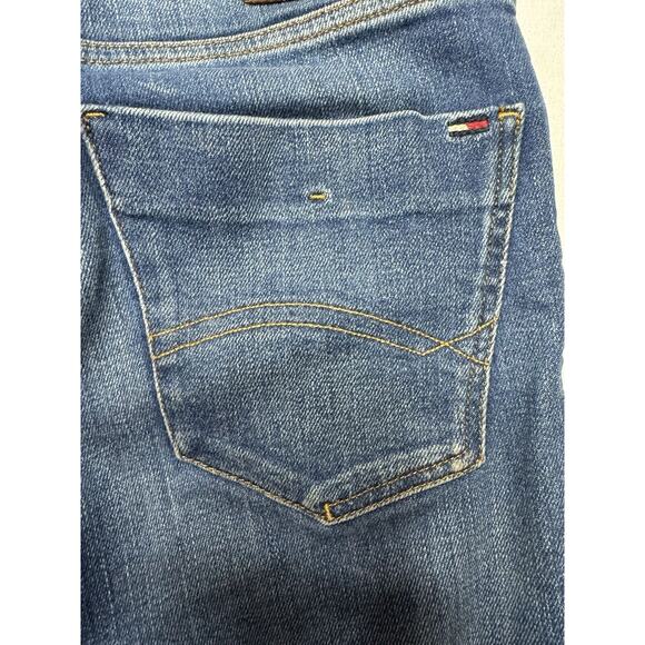 Tommy Hilfiger Men's Slim Scanton Tapered Leg Blue Denim Jeans - Size 28x29 - Picture 4 of 11